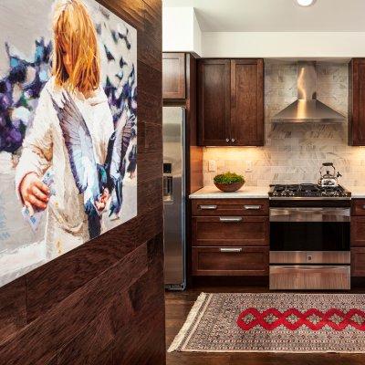 Mt. Adams condo renovation kitchen Wilcox Architecture