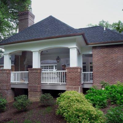 Outdoor living room, residential architecture